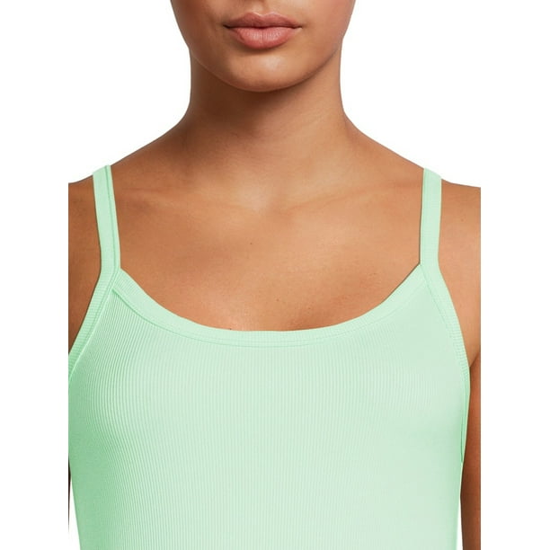 No Boundaries Ribbed Cami Top, 1 or 5-Pack, Women's