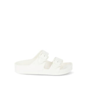 No Boundaries Women's Two Buckle EVA Slide Sandals