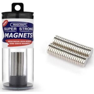NSN0732 - MAGNET DISC 9.5X1.6MM 0.9KG PULL FORCE RARE EARTH NEODYMIUM (40 pcs/pkg)