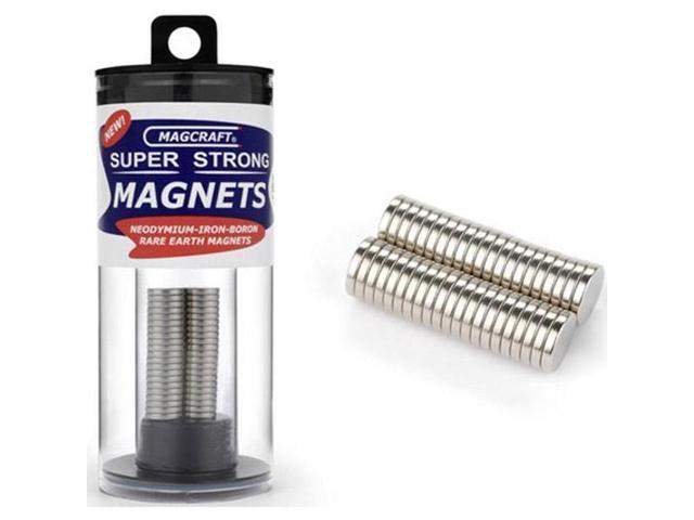 NSN0732 - MAGNET DISC 9.5X1.6MM 0.9KG PULL FORCE RARE EARTH NEODYMIUM (40 pcs/pkg)