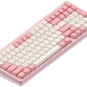NUPHY Halo96 V2 Wireless Keyboard,Gasket Structure,96% Hot Swappable Gaming Keyboard, 99 Kyes RGB Backlit Mechanical Keyboard, Support