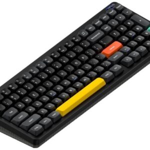 NUPHY Halo96 V2 Wireless Keyboard,Gasket Structure,96% Hot Swappable Gaming Keyboard, 99 Kyes RGB Backlit Mechanical Keyboard, Support