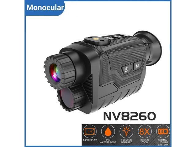 NV8260 Head Mount 4K Monocular Night Vision Device 400M Infrared Hunting Camera