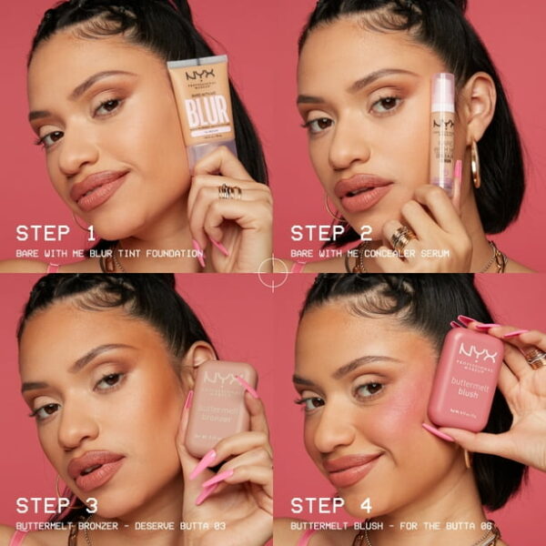 NYX Professional Makeup Buttermelt Powder Blush, U Know Butta
