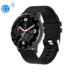 Ochstin 5H30 1.28 Inch HD Round Screen Silicone Strap Smart Sports Watch (Black)