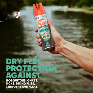 OFF! Family Care Smooth and Dry 15% Deet Insect Repellent I Aerosol Value Pack, 4 oz, 2 Count