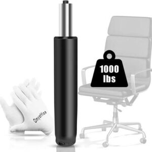 Office Chair Cylinder Replacement with Gloves,Heavy Duty Gas Lift Cylinder for Office Desk Chairs/Gaming Chair,Gas Lift Hydraulic/Pneumatic Piston,
