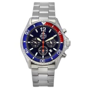 Orient Black Dial Solar Diver's 200M Men's Watch RA-TX0201L10B