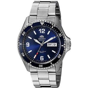 ORIENT Mens Mako II Japanese Automatic Stainless Steel Diving Watch