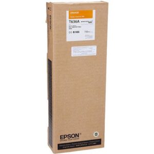 Original Epson T636A00 Orange 220ml UltraChrome Ink
