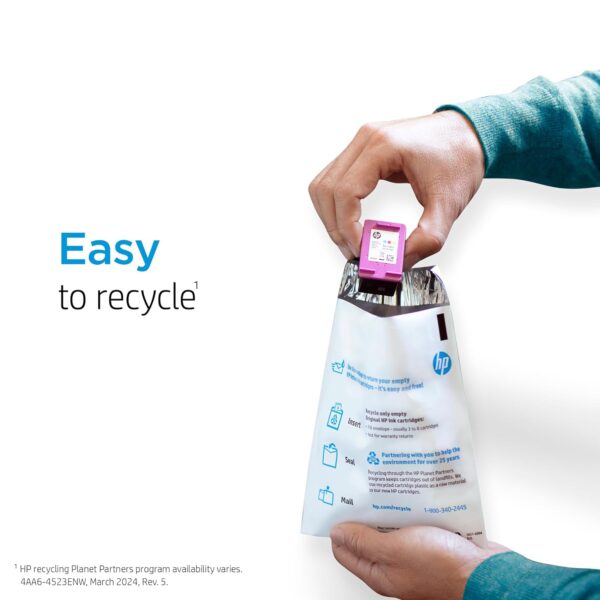 Original HP 63 Black Ink Cartridge | Works with HP DeskJet 1112, 2130, 3630 Series; HP ENVY 4510, 4520 Series; HP OfficeJet 3830, 4650, 5200 Series | Eligible for Instant Ink |...