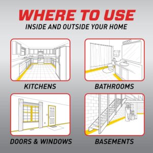 Ortho Home Defense Max Indoor Insect Barrier with Extended Reach Comfort Wand, Kills Ants, Roaches, Spiders, Fleas and Ticks, 1 gal.