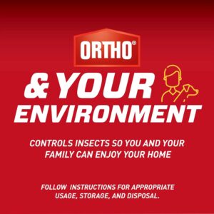 Ortho Home Defense Max Indoor Insect Barrier with Extended Reach Comfort Wand, Kills Ants, Roaches, Spiders, Fleas and Ticks, 1 gal.