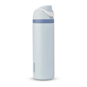 Owala Disney Princess FreeSip Insulated Stainless Steel Water Bottle with Straw for Sports and Travel, BPA-Free Sports Water Bottle, 24 oz, Cinderella