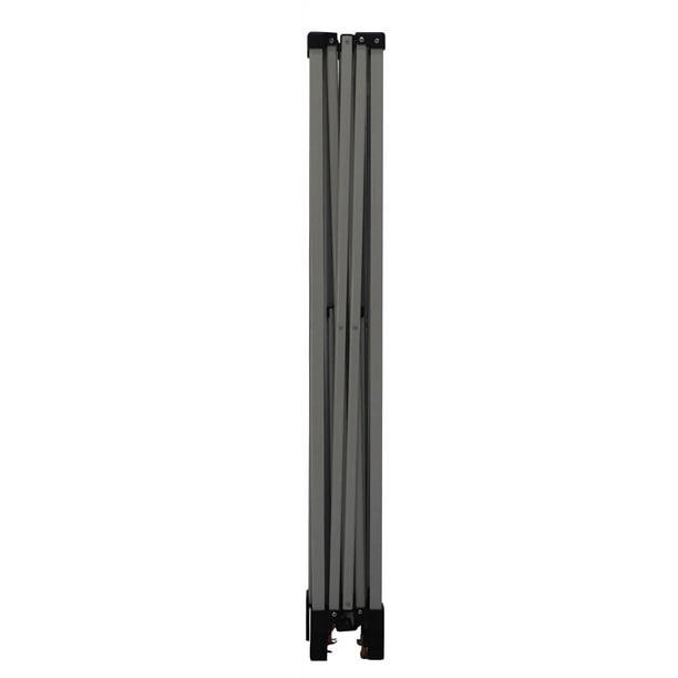 Ozark Trail 10' x 10' Instant Slant Leg Pop-up Canopy, Outdoor Shading Shelter, Black