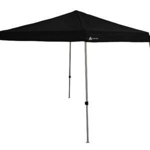 Ozark Trail 10' x 10' Instant Slant Leg Pop-up Canopy, Outdoor Shading Shelter, Black