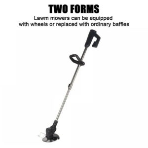 Paddsun Electric Weed Eater Lawn Edger Cordless Grass String Trimmer Cutter 24V &Battery