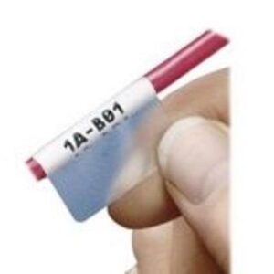 Panduit S100X150VAC P1 Cassette Self-Lam Label Vinyl 1X1.55 Poa Clear/White