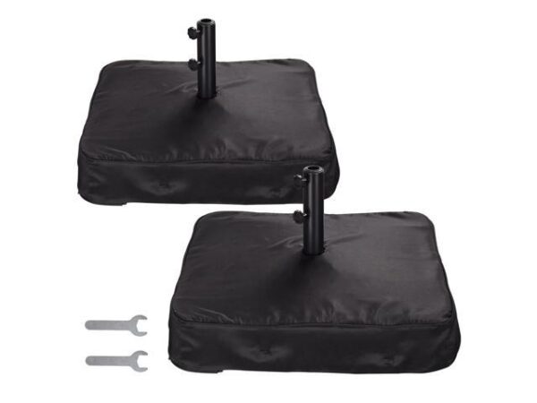 Patio Umbrella Stand Cross Base Parasol Holder Sand Bag Outdoor Beach 2 Pack Patio Umbrella Stand Cross Base Parasol Holder Sand Bag Outdoor Beach 2 Pack