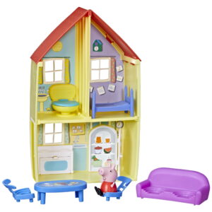 Peppa Pig Peppa’s Adventures Peppa’s Family House Playset Preschool, Ages 3 and Up