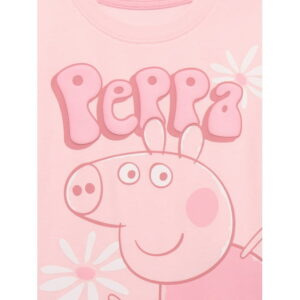 Peppa Pig Toddler Girls Graphic Tee and Bike Shorts Set, 2-Piece, Sizes 12M-5T