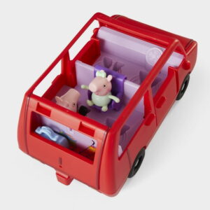 Peppa Pig Toys Peppa's Big Family Car with 2 Figures and 2 Accessories, 3+