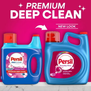 Persil Liquid Laundry Detergent, Intense Fresh, 150 fl oz, 96 Loads