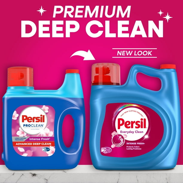 Persil Liquid Laundry Detergent, Intense Fresh, 150 fl oz, 96 Loads