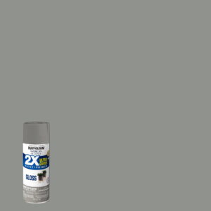 Phantom Gray, Rust-Oleum American Accents 2X Ultra Cover Gloss Spray Paint- 12 oz
