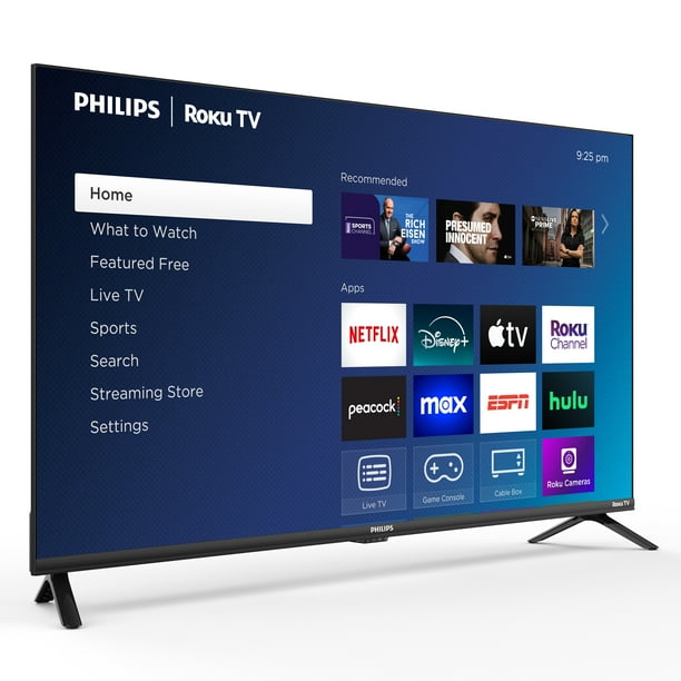 Philips 40" Class FHD (1080p) Roku Smart LED TV (40PFL6533/F7) (New)