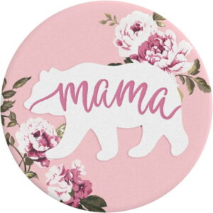 PopSockets Adhesive Phone Grip with Expandable Kickstand and swappable top - Mama Bear