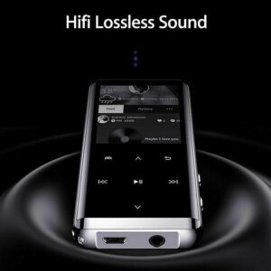Portable 1.8-inch OLED Display Bluetooth MP3 Player MP4 Media FM Radio Recorder HIFI Sport Music Speakers