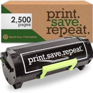 Print.Save.Repeat. Lexmark 51B00A0 Toner Cartridge for MS317, MS417, MS517, MS617, MX317, MX417, MX517, MX617 [2,500 Pages]