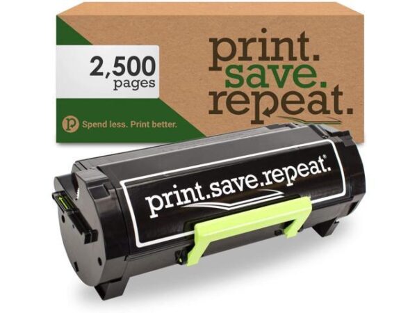 Print.Save.Repeat. Lexmark 51B00A0 Toner Cartridge for MS317, MS417, MS517, MS617, MX317, MX417, MX517, MX617 [2,500 Pages]