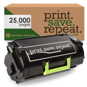 Print.Save.Repeat. Lexmark 53B1H00 High Yield Toner Cartridge for MS817, MS818, MX717, MX718 [25,000 Pages]