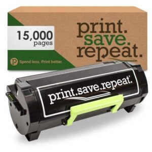 Print.Save.Repeat. Lexmark 56F1H00 High Yield Toner Cartridge for MS321, MS421, MS521, MS621, MS622, MX321, MX421, MX521, MX522, MX622 [15,000 Pages]