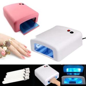 Pro Nail Polish Dryer Lamp 36W LED UV Gel Acrylic Curing Light Spa Kit With 4 Tubes For Women Nail Art Tool H7JP