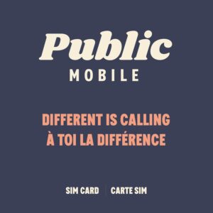 Public Mobile Triple Punch SIM Card for Unlocked Phones on Canada’s First 5G Subscription Phone Plans