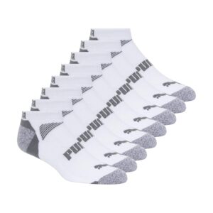 PUMA Men's 8 Pack Low Cut Socks