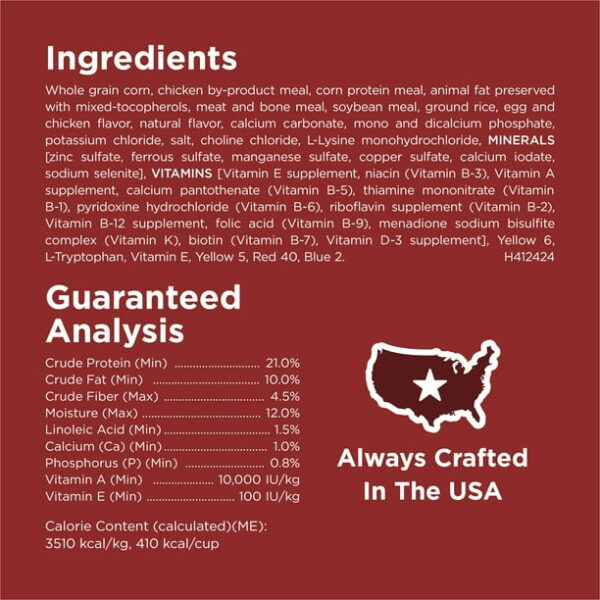 Purina Dog Chow Complete Adult Dry Dog Food for Adult Dogs, Kibble Beef Flavor, 44 lb Bag