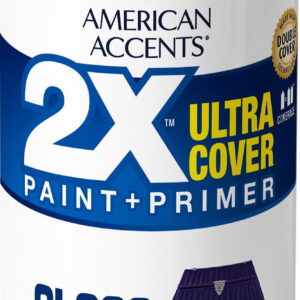 Purple, Rust-Oleum American Accents 2X Ultra Cover Gloss Spray Paint- 12 oz