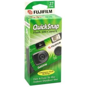 QuickSnap Flash 400 Disposable 35mm Camera (Pack of 4)