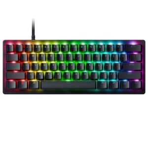 Razer Huntsman V3 Pro Mini 60% Esports Gaming Keyboard - Analog Optical Switches, Razer Snap Tap, Rapid Trigger, Adjustable Actuation, Dual-Purpose
