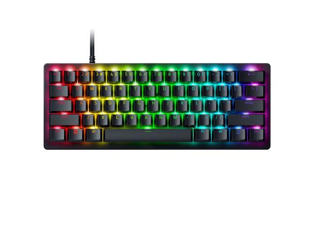 Razer Huntsman V3 Pro Mini 60% Esports Gaming Keyboard - Analog Optical Switches, Razer Snap Tap, Rapid Trigger, Adjustable Actuation, Dual-Purpose