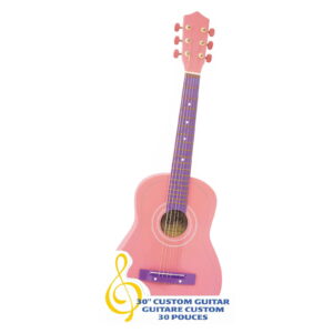 Ready Ace 30" Toy Student Beginner Guitar, Pink - Ages 7 Years and up. Dreadnought Shape