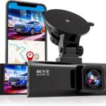 REDTIGER Dash Cam for Cars,4K UHD 2160P Car Camera Front, Wi-Fi GPS,3.16" LCD Screen,Night Vision,170° Wide Angle,WDR,G-Sensor,24H Parking Monitor,