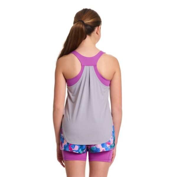 Reebok Girl's Starter Tank Top with Built-In Bra, Sizes 4-18