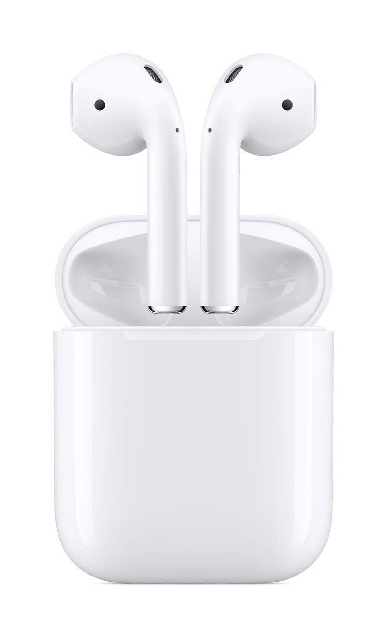 Restored Apple Airpods (2nd Generation) with Charging Case - White (Refurbished)