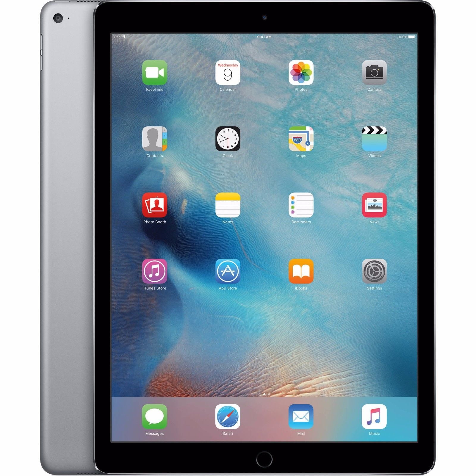 Restored Apple iPad 5th Gen 32GB Wi-Fi, 9.7in - Space Gray (Refurbished)