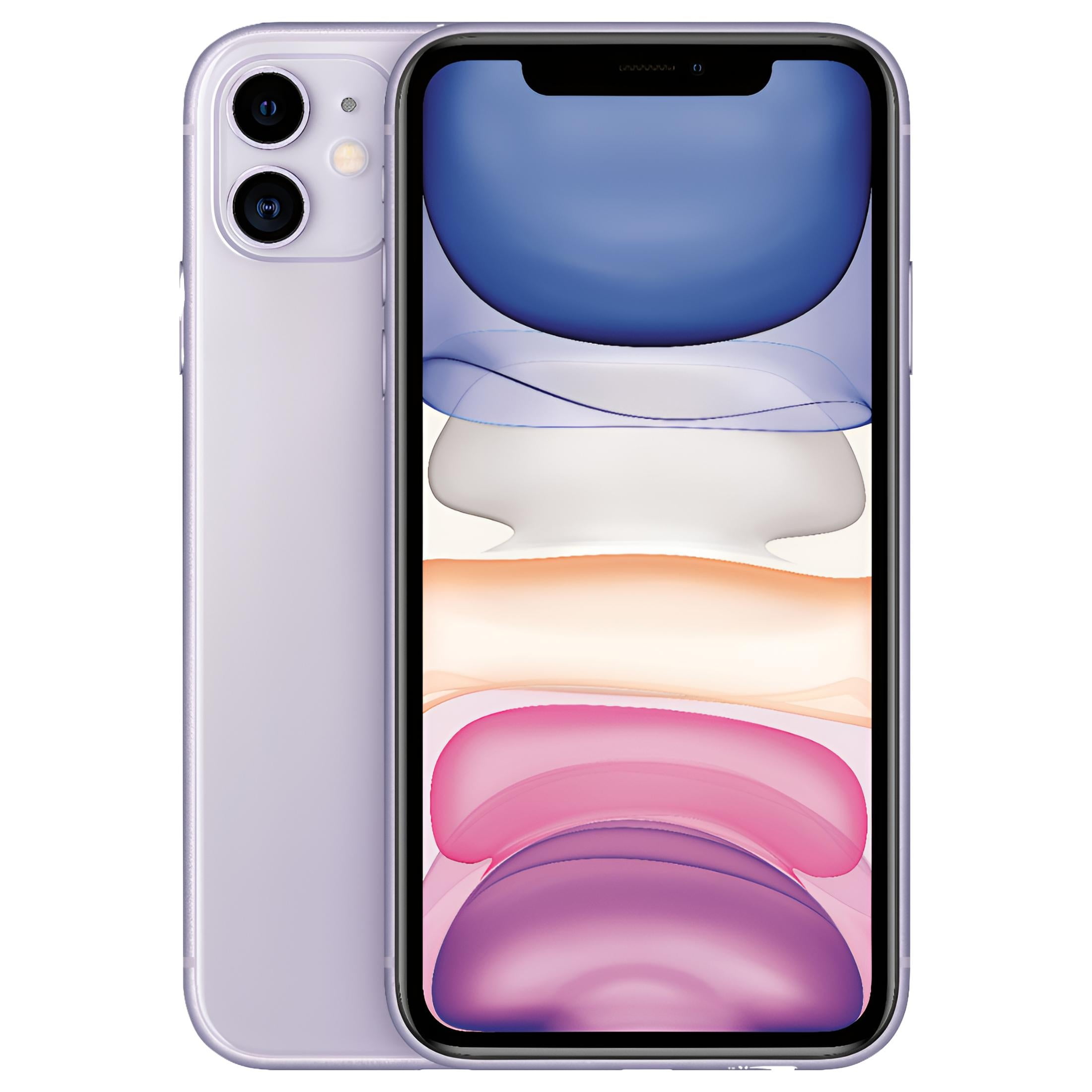 Restored Apple iPhone 11 - Fully Unlocked - 256 GB Purple (Refurbished)
